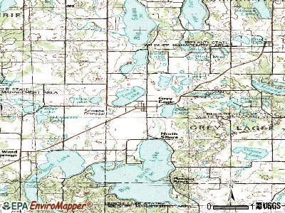 Grey Eagle topographic map