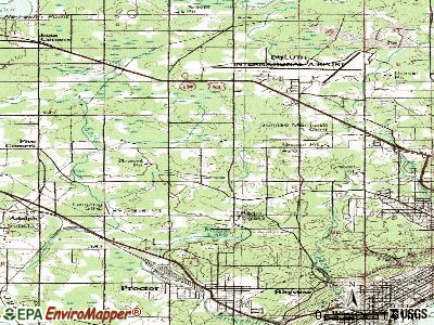 Hermantown topographic map