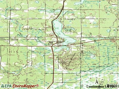 Hill City topographic map