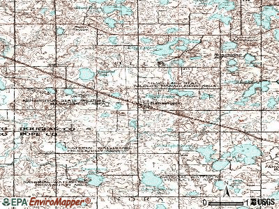 Kensington topographic map