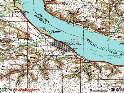 Lake City topographic map