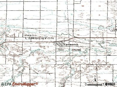 Lake Park topographic map