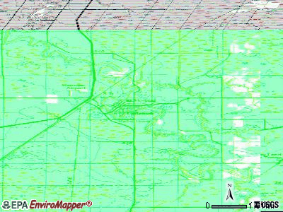 Littlefork topographic map