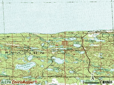 Little Rock topographic map