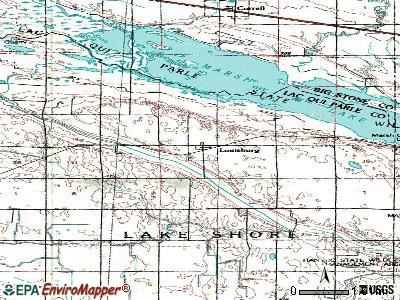 Louisburg topographic map