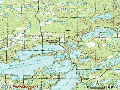 Manhattan Beach topographic map