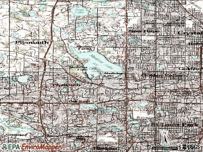 Medicine Lake topographic map