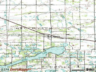 Mendota topographic map