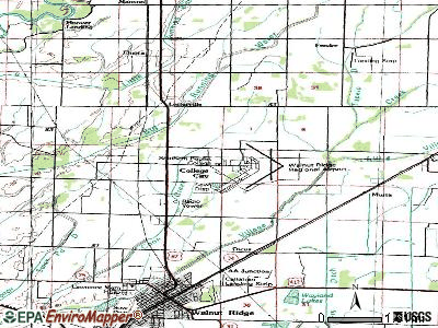 College City topographic map