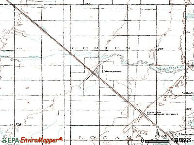 Norcross topographic map