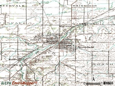 Northfield topographic map