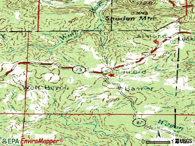 Concord topographic map