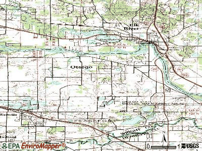 Oslo topographic map