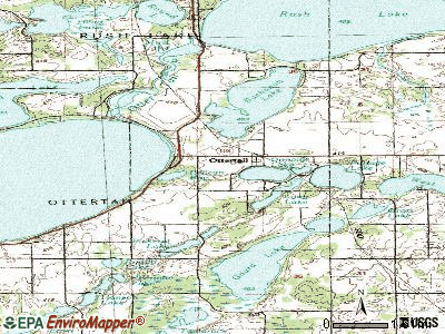 Ottertail topographic map