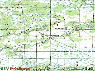 Palisade topographic map
