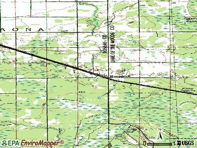 Roosevelt topographic map