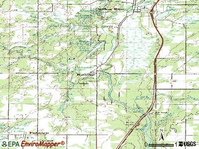 Rutledge topographic map