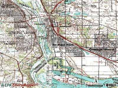 St. Paul Park topographic map