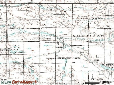 Seaforth topographic map
