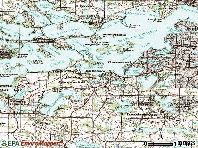 Shorewood topographic map