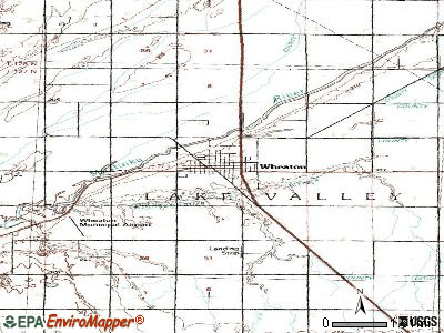 Wheaton topographic map