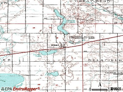 Wilder topographic map