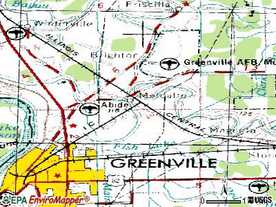 Metcalfe topographic map