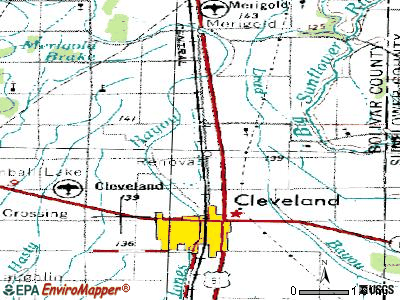 Renova topographic map