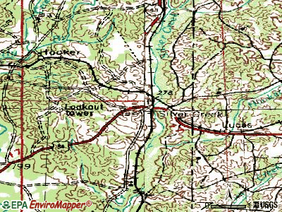 Silver Creek topographic map