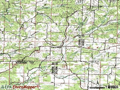 Bakersfield topographic map