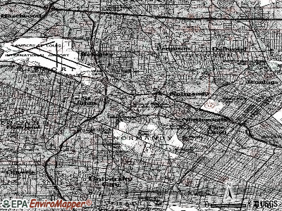 Bellerive topographic map