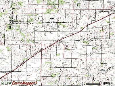 Billings topographic map