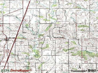 Blythedale topographic map
