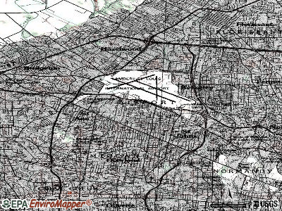 Edmundson topographic map