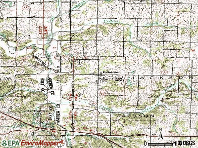 Farmington topographic map
