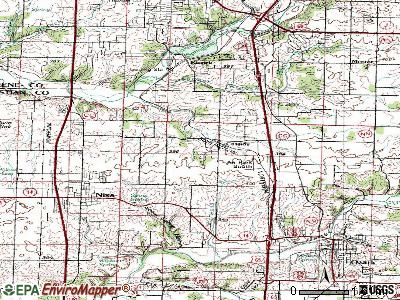 Fremont Hills topographic map