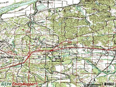 Gray Summit topographic map