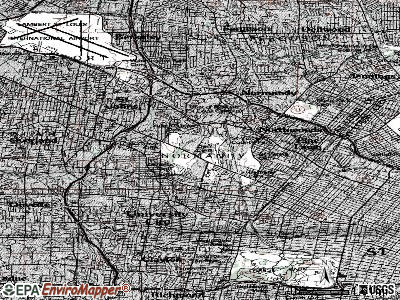 Greendale topographic map