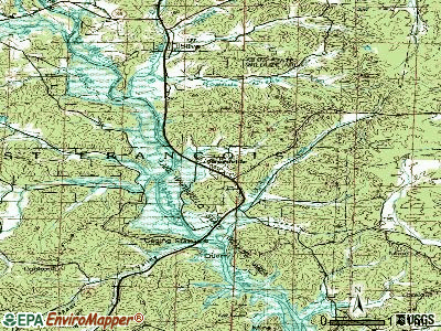 Greenville topographic map