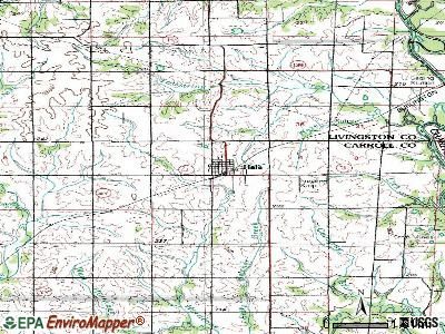 Hale topographic map