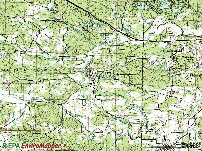 Irondale topographic map