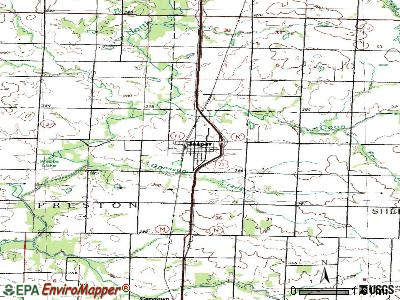 Jasper topographic map