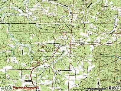 Macks Creek topographic map