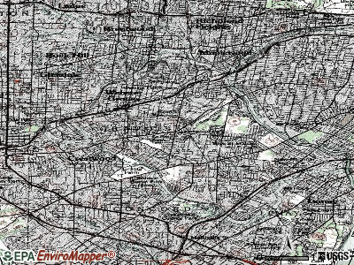 Marlborough topographic map