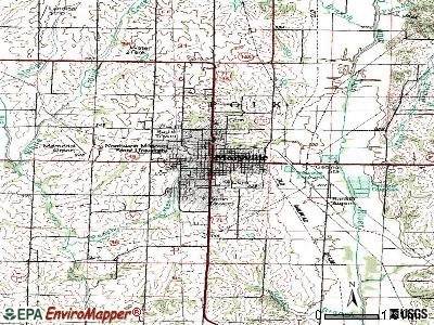 Maryville topographic map