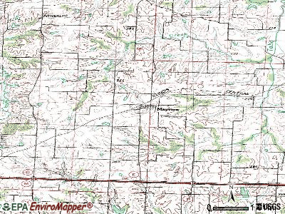 Mayview topographic map