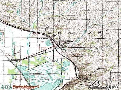 Mound City topographic map
