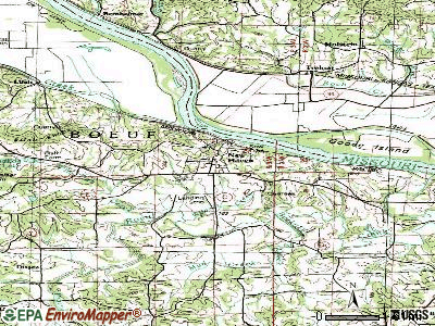 New Haven topographic map