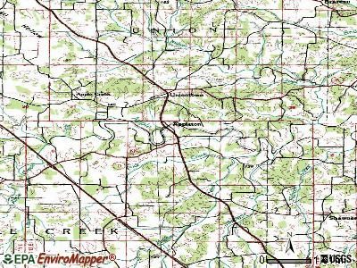 Old Appleton topographic map