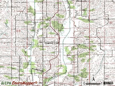 Osgood topographic map
